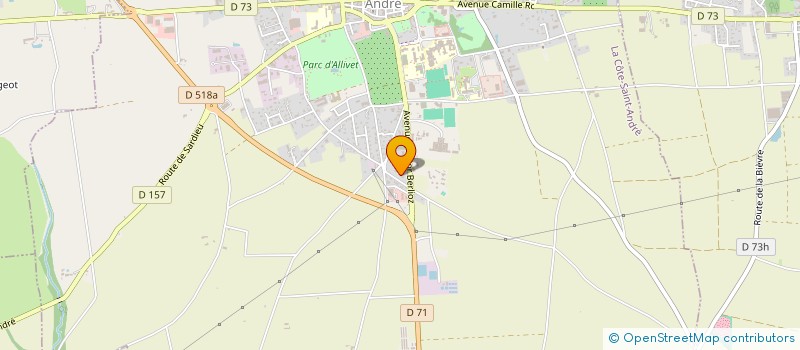 localisation de l'entreprise MONSIEUR ERCAN PAYAT  LA COTE-SAINT-ANDRE