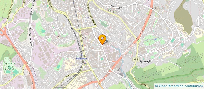 localisation de l'entreprise MONSIEUR ERCAN SAHAN  SAINT-ETIENNE