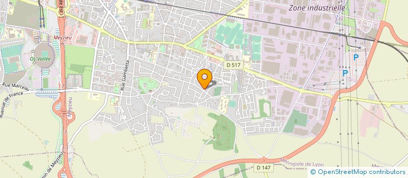 localisation de l'entreprise MONSIEUR ERCAN SIMSEK  MEYZIEU