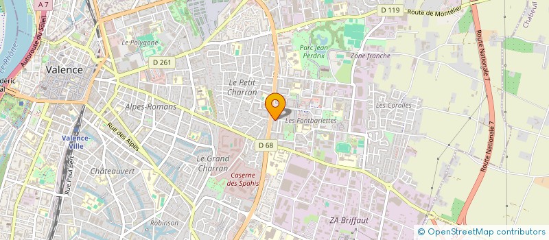 localisation de l'entreprise MONSIEUR ERDAL ARSLAN à VALENCE