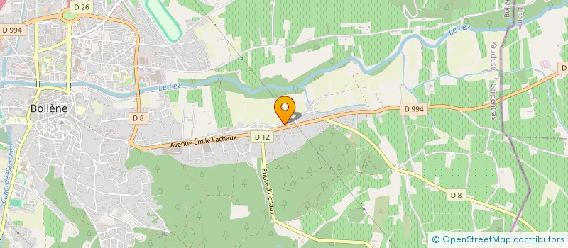 localisation de l'entreprise MONSIEUR ERDAL BOLAT à BOLLENE