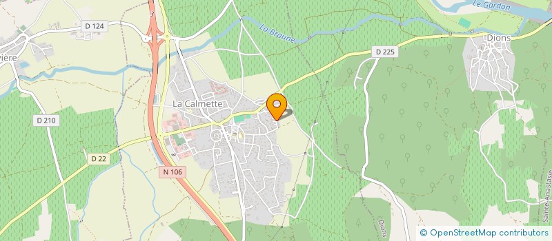 localisation de l'entreprise MONSIEUR ERDAL DOGAN  VERGEZE