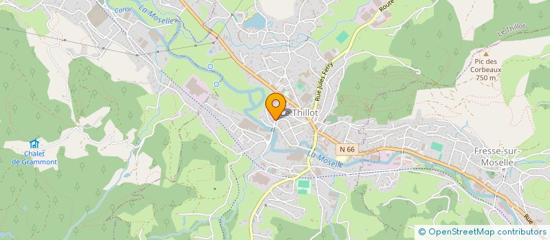 localisation de l'entreprise MONSIEUR ERDAL ERCI  LE THILLOT