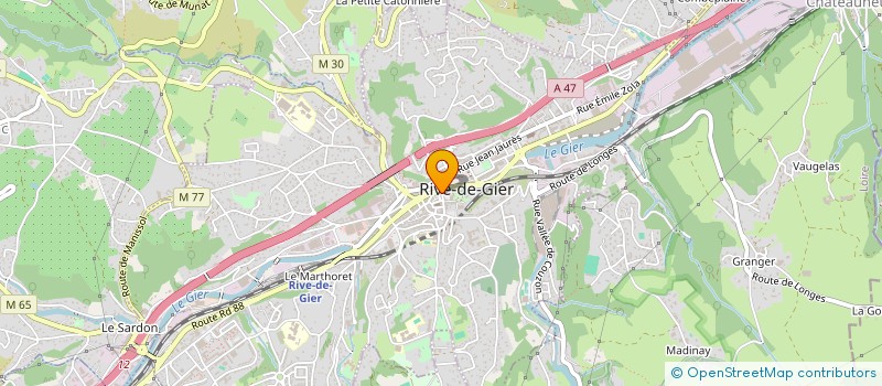 localisation de l'entreprise MONSIEUR ERDAL GUNDOGDU à RIVE-DE-GIER
