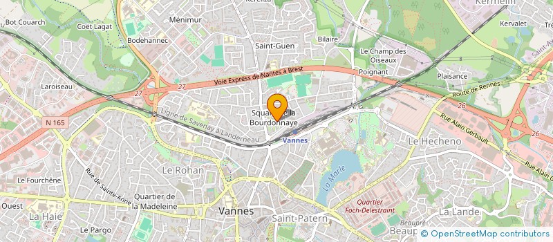 localisation de l'entreprise MONSIEUR ERDAL KARAKUZULU à VANNES
