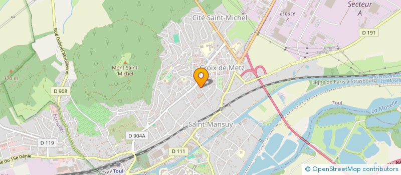 localisation de l'entreprise MONSIEUR ERDAL YAREN  TOUL