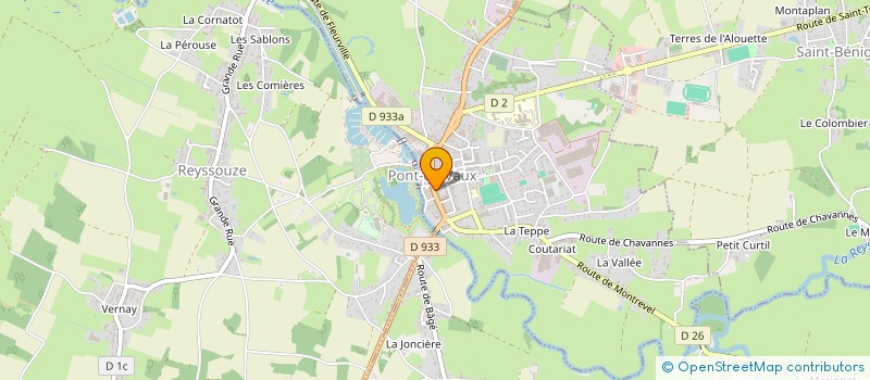 localisation de l'entreprise MONSIEUR ERDAL YILDIZ  PONT-DE-VAUX