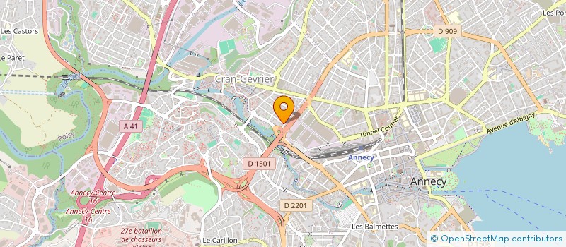 localisation de l'entreprise MONSIEUR ERDAL YILMAZ à ANNECY
