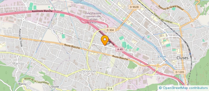 localisation de l'entreprise MONSIEUR ERDAL YILMAZ  SCIONZIER