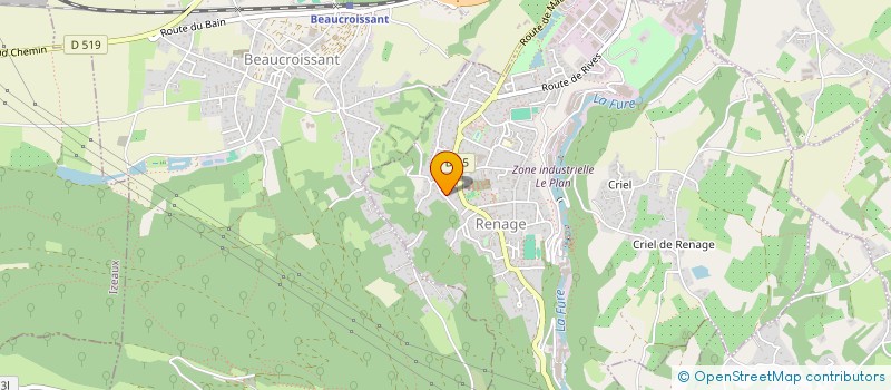 localisation de l'entreprise MONSIEUR ERDEM CELIK  RENAGE