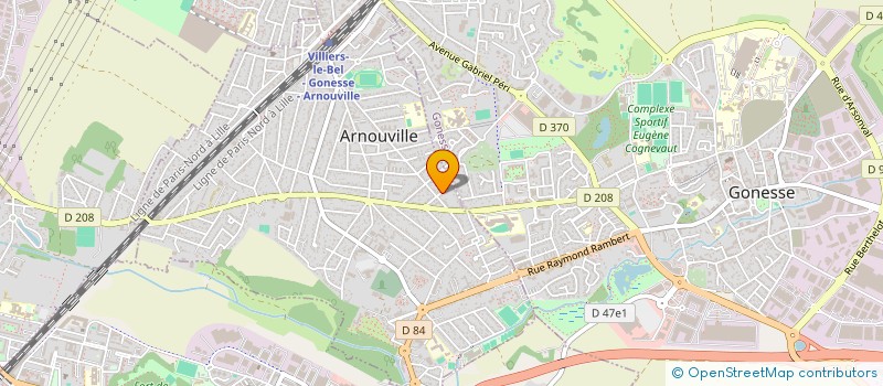 localisation de l'entreprise MONSIEUR ERDEM GUNDOGDU  ARNOUVILLE