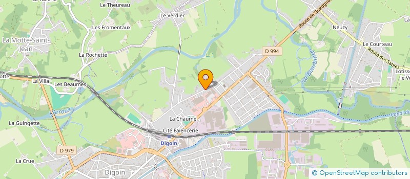 localisation de l'entreprise MONSIEUR ERDEM OKAN DINCEL  DIGOIN