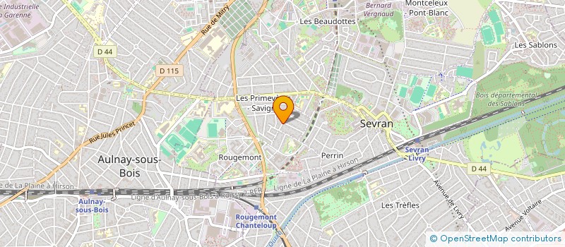 localisation de l'entreprise MONSIEUR ERDEM OKUTAN à SEVRAN