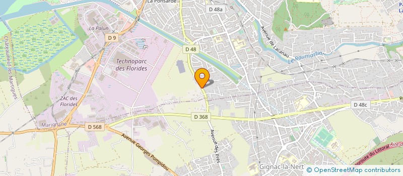 localisation de l'entreprise MONSIEUR ERDENIZ BEKKI  MARIGNANE