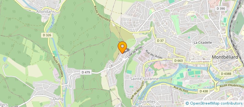 localisation de l'entreprise MONSIEUR ERDINC GOKTEPE à SAINTE-SUZANNE