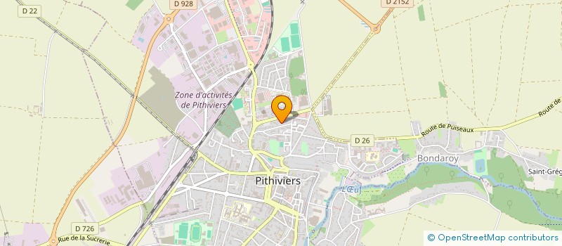 localisation de l'entreprise MONSIEUR ERDINCH KARAGYOZOV à PITHIVIERS