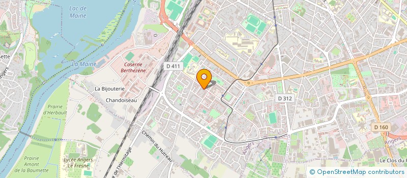 localisation de l'entreprise MONSIEUR ERDJAN FETAHI à ANGERS