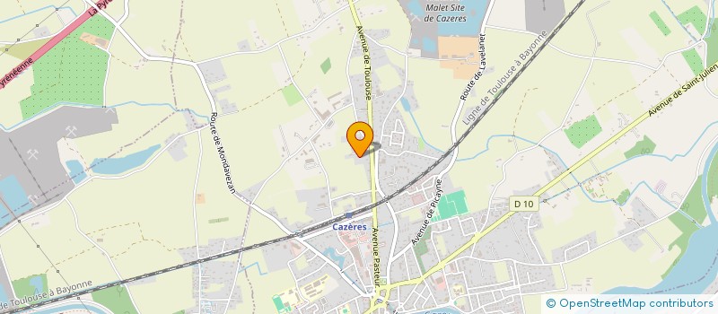 localisation de l'entreprise MONSIEUR ERDOGAN ALKAS  CAZERES