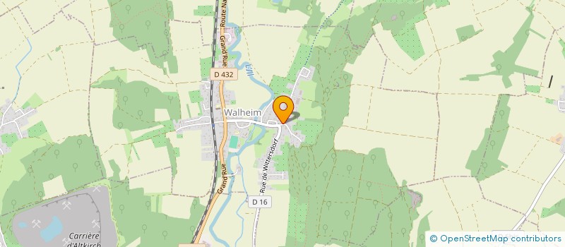 localisation de l'entreprise MONSIEUR ERDOGAN DURMAZ  WALHEIM