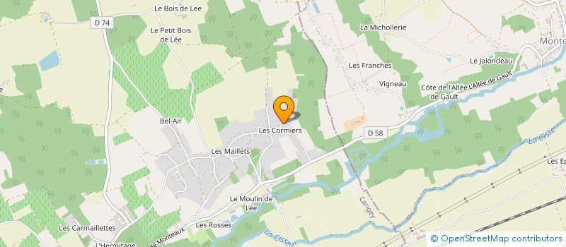 localisation de l'entreprise MONSIEUR ERDOGAN ESER  CANGEY