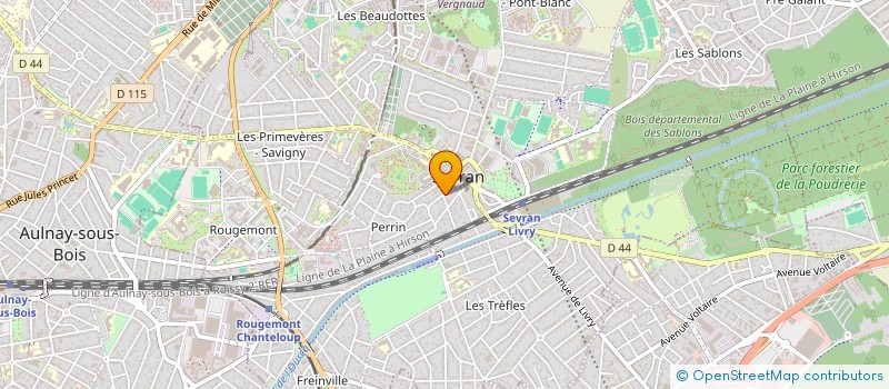 localisation de l'entreprise MONSIEUR ERDOGAN GULTOP à SEVRAN