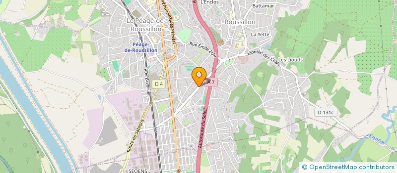 localisation de l'entreprise MONSIEUR ERDOGAN OZKIR à ROUSSILLON