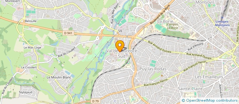 localisation de l'entreprise MONSIEUR ERDUAN BEGANI à LIMOGES