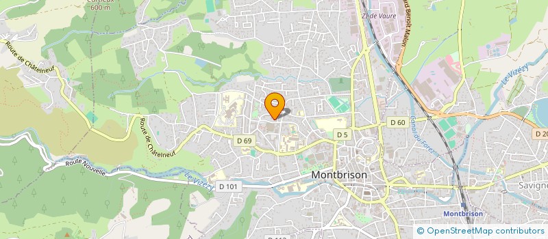 localisation de l'entreprise MONSIEUR ERDUAN SOKOLJI  MONTBRISON