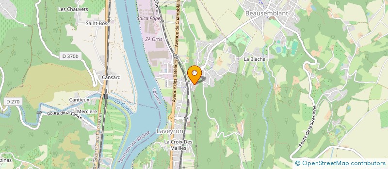 localisation de l'entreprise MONSIEUR EREN BAS  LAVEYRON