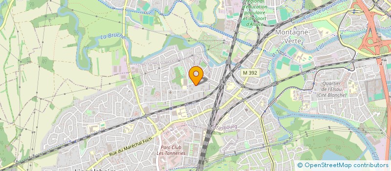 localisation de l'entreprise MONSIEUR EREN DOGAN  LINGOLSHEIM