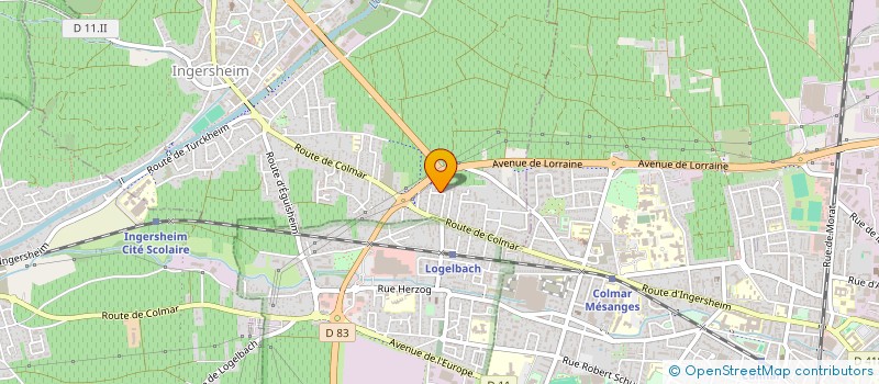 localisation de l'entreprise MONSIEUR EREN ERASLAN  INGERSHEIM