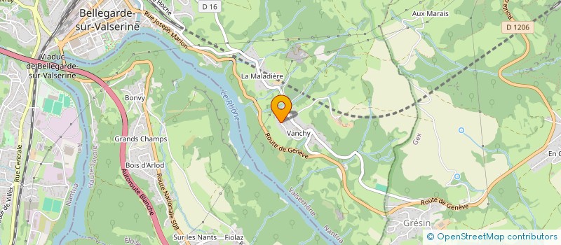 localisation de l'entreprise MONSIEUR EREN GUVERCIN à VALSERHONE