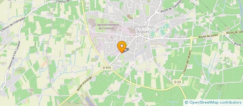 localisation de l'entreprise MONSIEUR EREN KESKIN  CAMARET-SUR-AIGUES