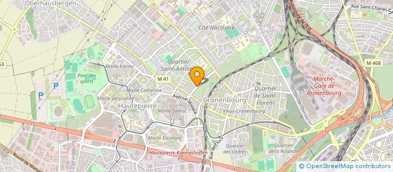 localisation de l'entreprise MONSIEUR EREN OZTURK  STRASBOURG