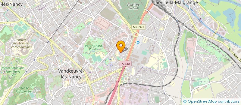 localisation de l'entreprise MONSIEUR EREN TAKTAK  VANDUVRE-LES-NANCY