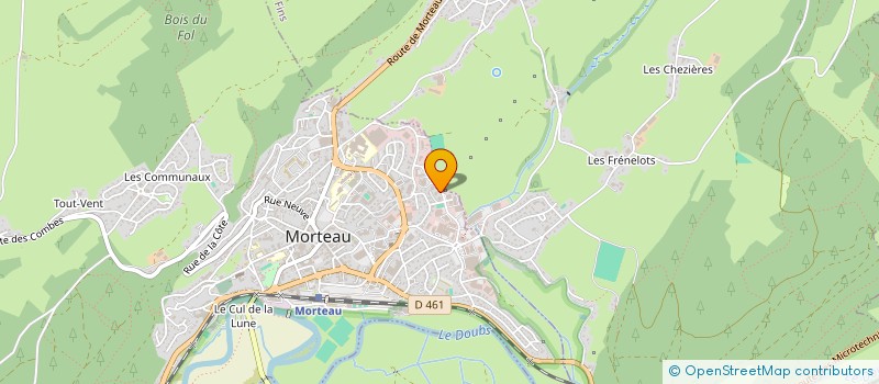 localisation de l'entreprise MONSIEUR ERENCAN METIN  MORTEAU