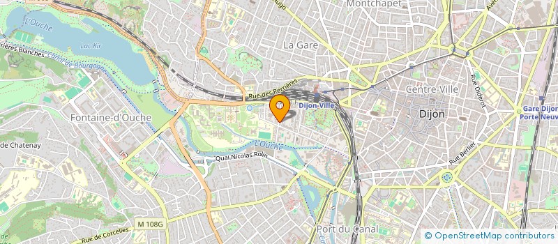 localisation de l'entreprise MONSIEUR ERENEST KURMEKAJ  DIJON