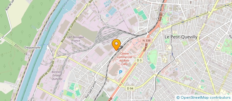 localisation de l'entreprise MONSIEUR ERFAN MOMAND  LE GRAND-QUEVILLY