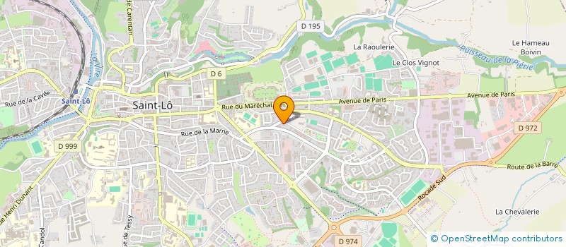 localisation de l'entreprise MONSIEUR ERFANULLAH ALI KHEL  SAINT-LO