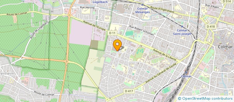 localisation de l'entreprise MONSIEUR ERGANI BASTUG  COLMAR