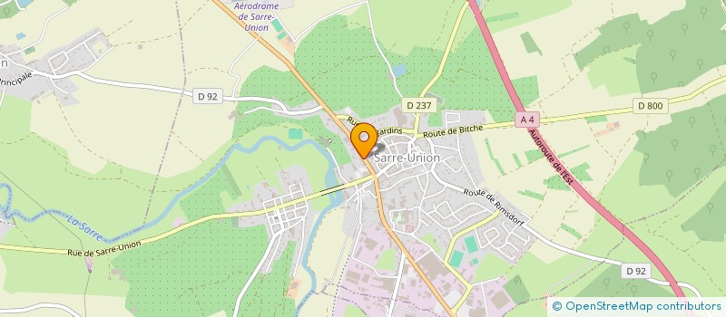 localisation de l'entreprise MONSIEUR ERGUN AKCIL  SARRE-UNION