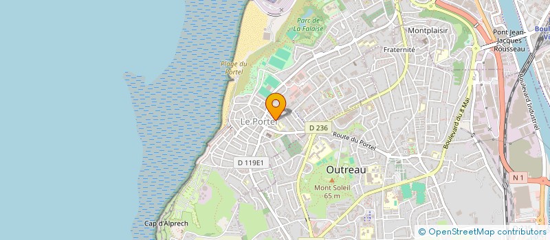 localisation de l'entreprise MONSIEUR ERGUN ARICI  LE PORTEL