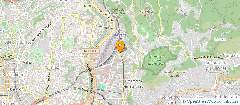 localisation de l'entreprise MONSIEUR ERGUN EDES à NICE