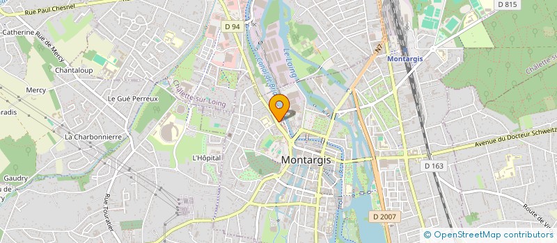 localisation de l'entreprise MONSIEUR ERGUN KUSKAYA  MONTARGIS