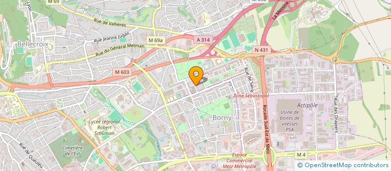 localisation de l'entreprise MONSIEUR ERGUN OZATA  METZ