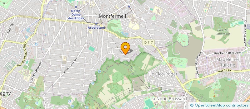 localisation de l'entreprise MONSIEUR ERGUN SADIKOGLU  MONTFERMEIL