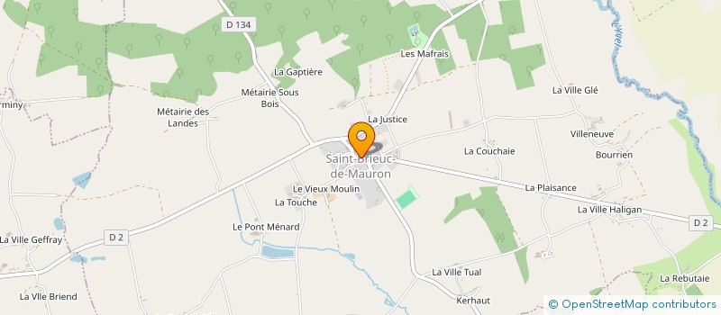 localisation de l'entreprise MONSIEUR ERGYS ASHIKJA  SAINT-BRIEUC-DE-MAURON