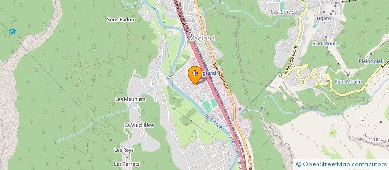 localisation de l'entreprise MONSIEUR ERHAN KUCUKDEVECI  MAGLAND