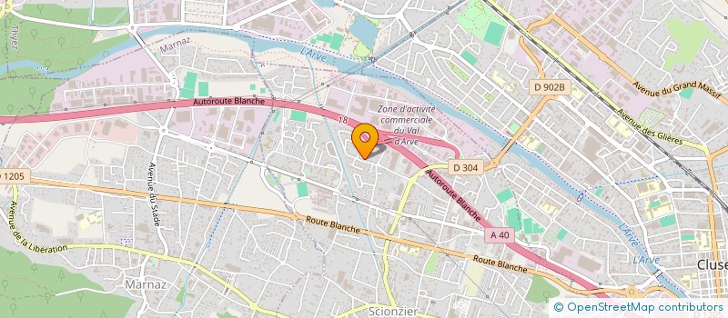 localisation de l'entreprise MONSIEUR ERHAN TANLI  SCIONZIER