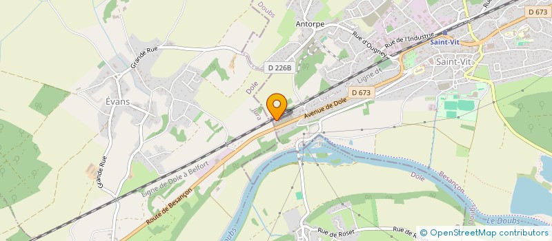 localisation de l'entreprise MONSIEUR ERIC ABATE  SAINT-VIT